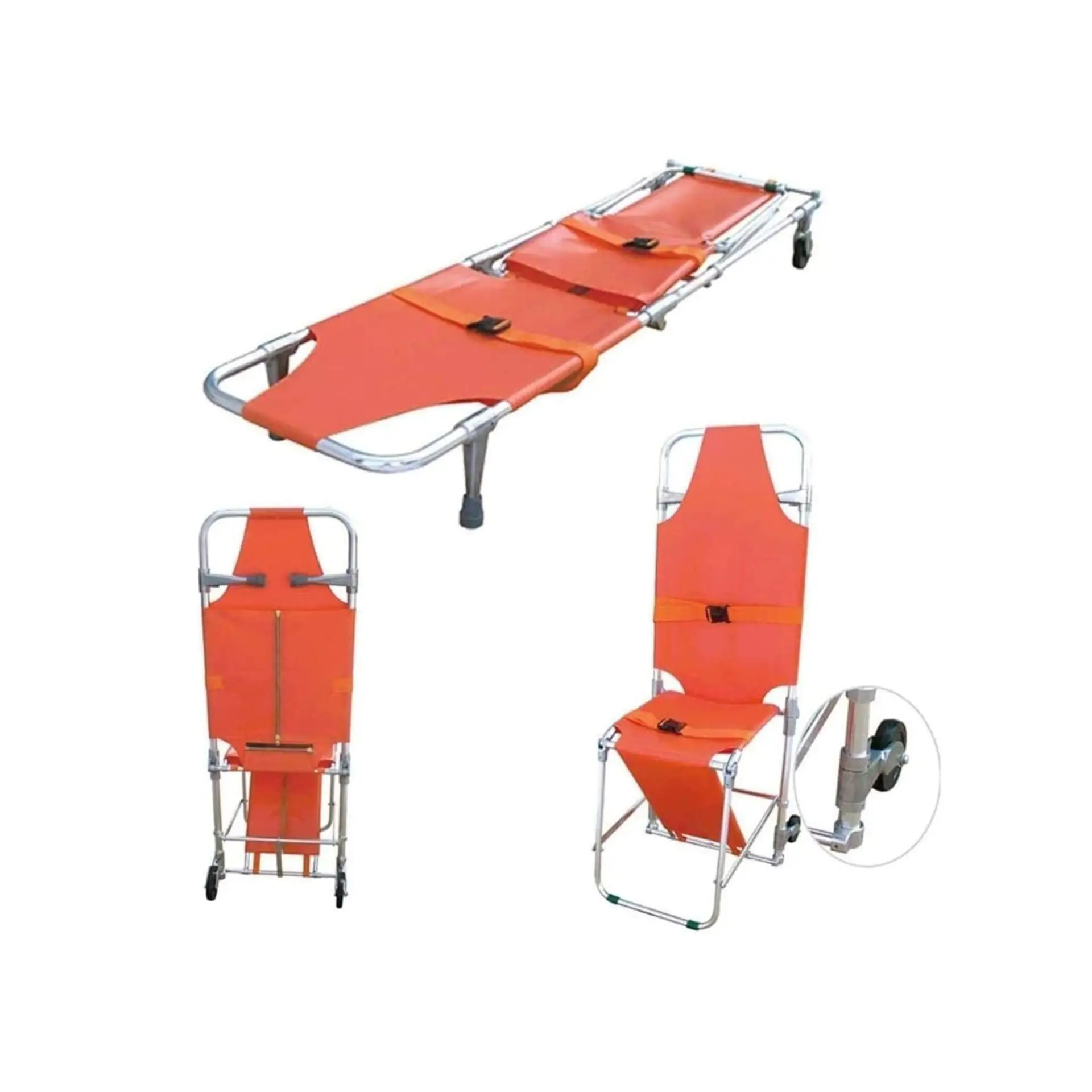 Aluminum alloy foldaway stretcher YXZ-D-C7
