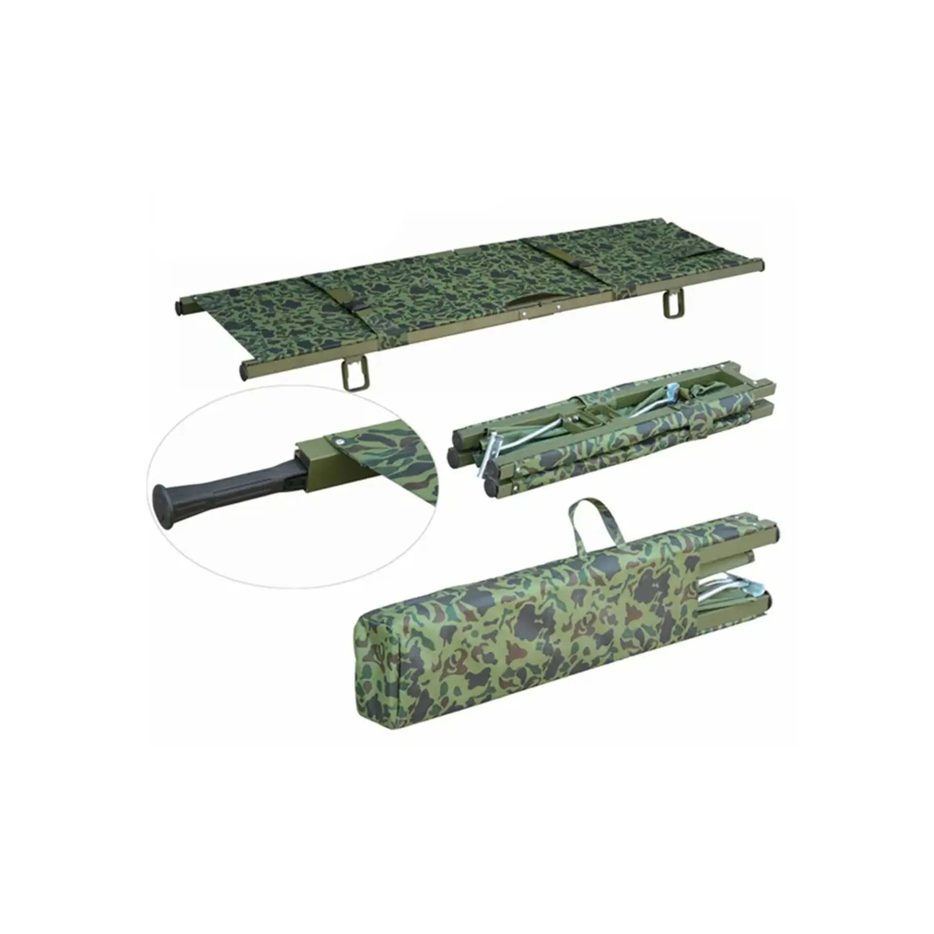 Aluminum-alloy-foldaway-stretcher(two-foid)-YXZ-D-C2