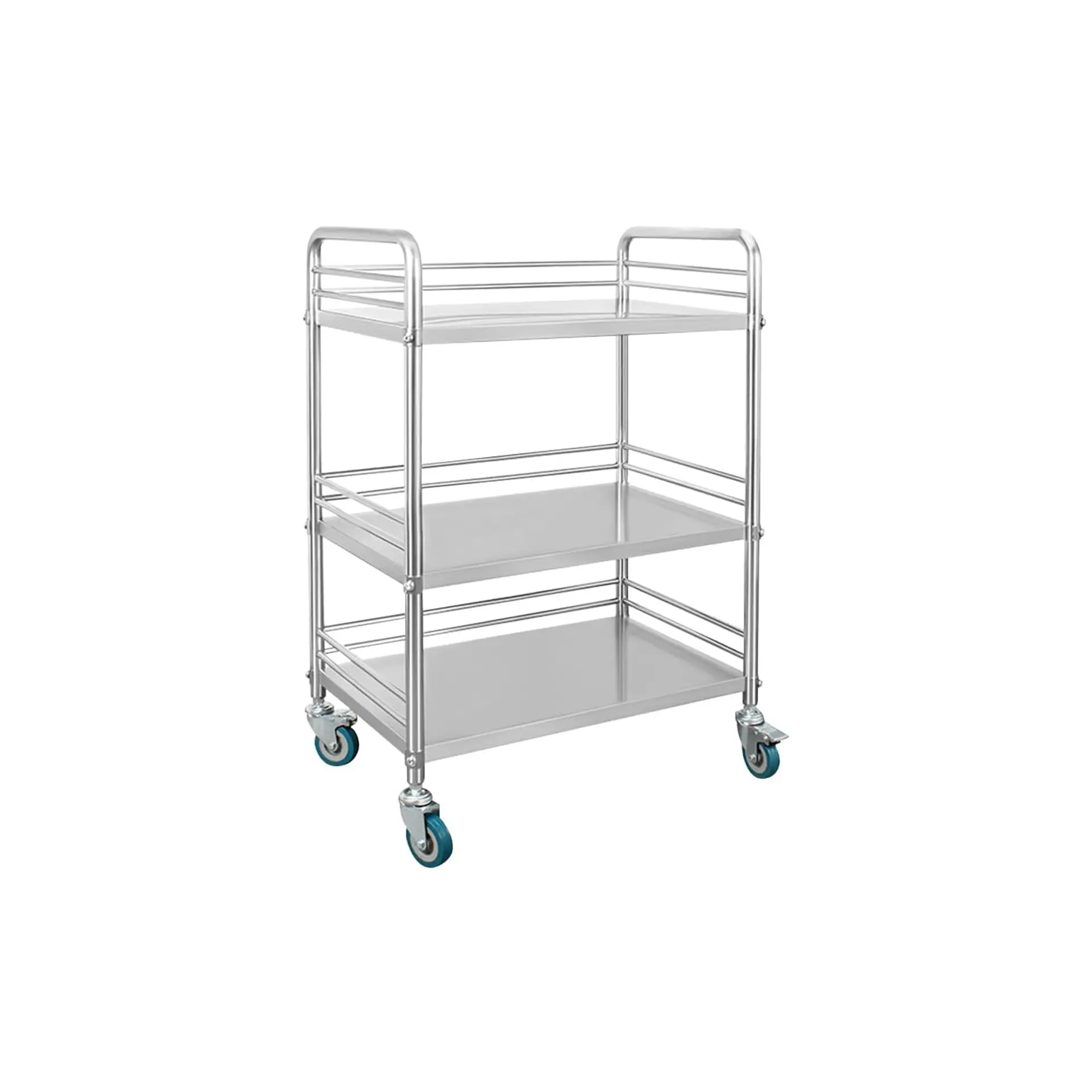 Stainless-steel-trolley-(three-layer)-SM-003