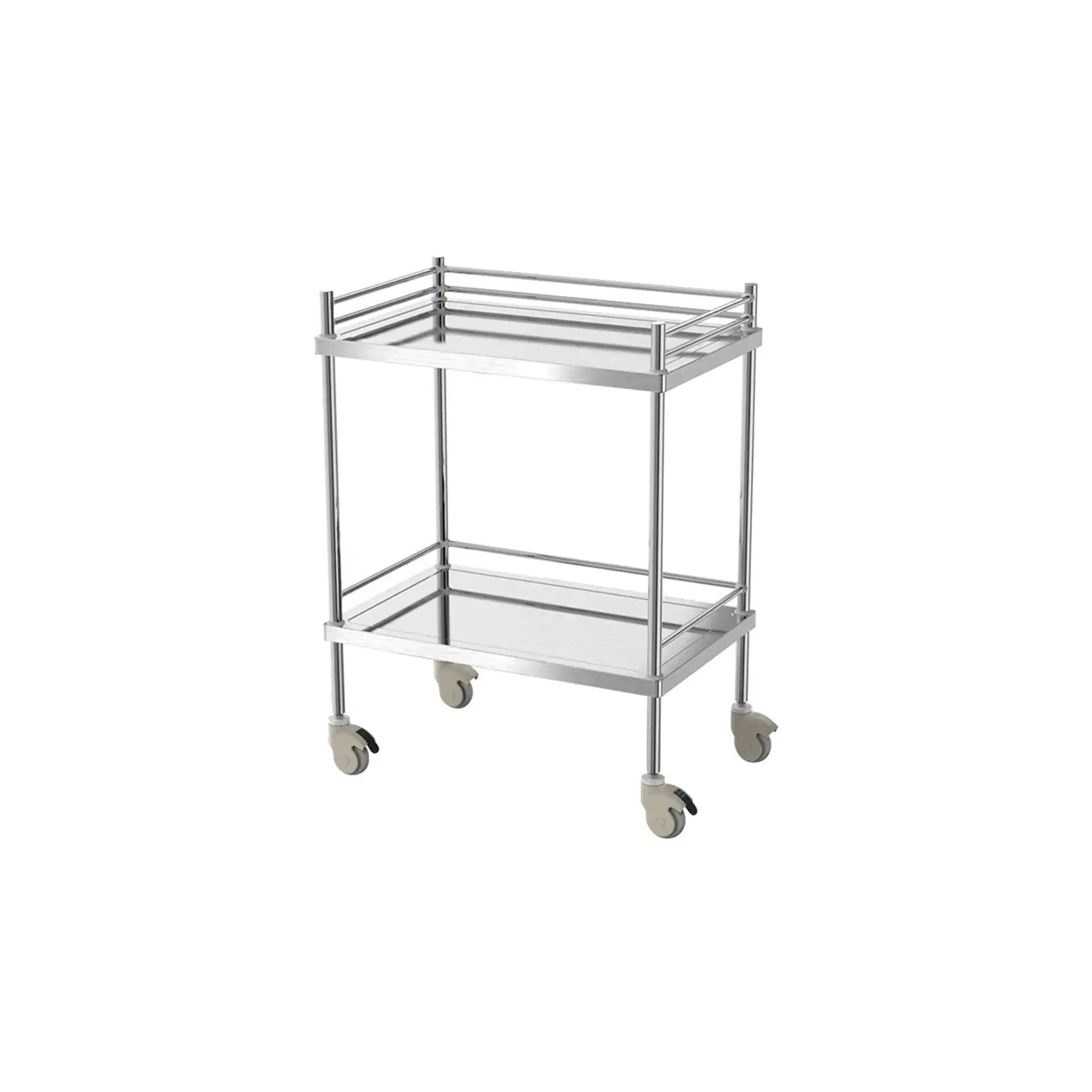 Stainless-steel-trolley-(two-layer)-SM-002